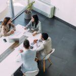 Business persons on meeting in the office.